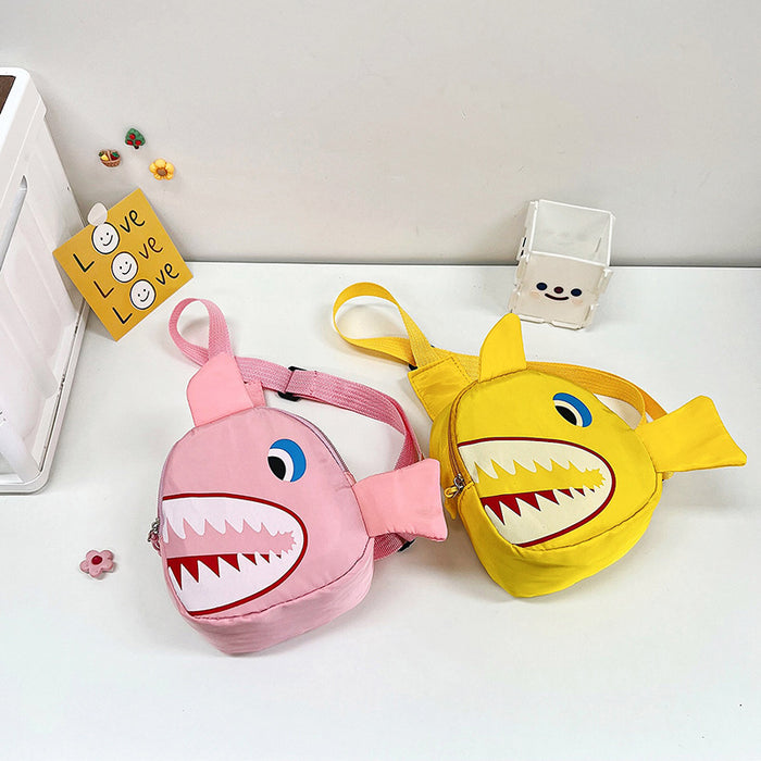 Wholesale Children's bag, personalized chest bag, baby's outdoor travel, stylish crossbody small bag