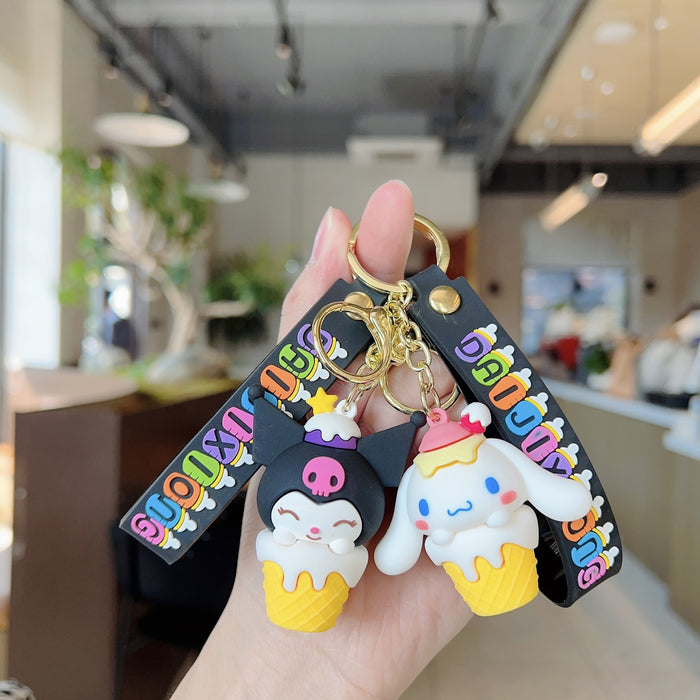 Wholesale Cartoon Ice Cream Keychain (S) JDC-KC-WC009