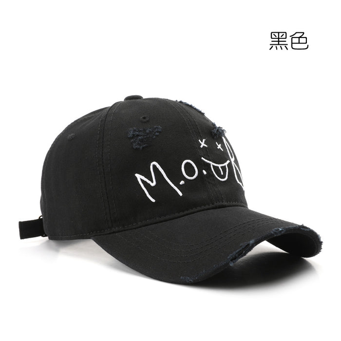 Wholesale Letter Embroidery Cotton Fashionhat Baseball Cap Outdoor Sports Travel Sun Protection JDC-FH-TuL005