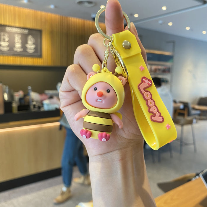 Wholesale Cartoon Doll PVC Keychain JDC-KC-MingT046