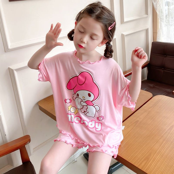 Wholesale Cute Cartoon Children's Home Wear Suits JDC-PJ-XiaoHZ001