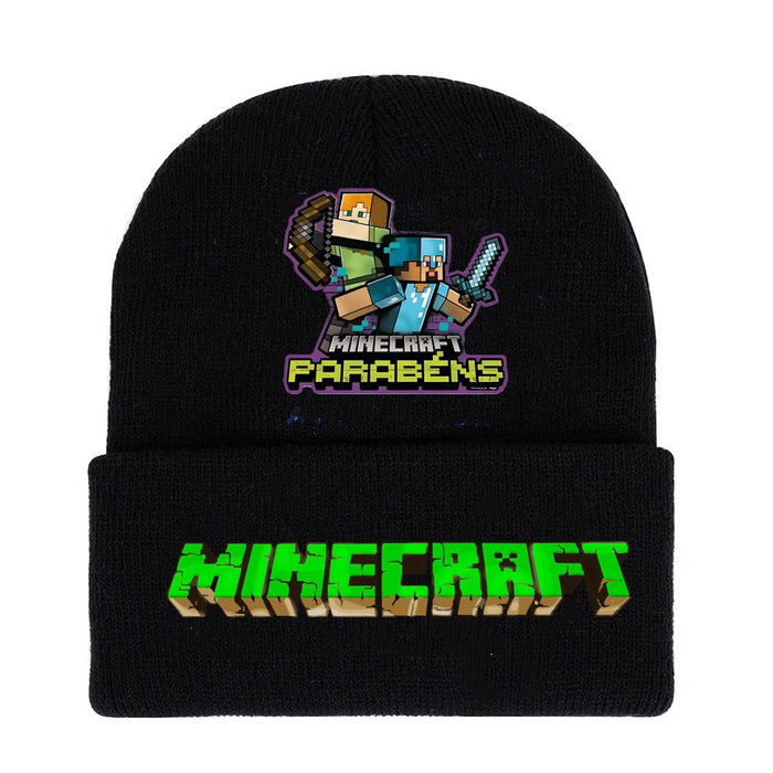 Wholesale Cartoon knitted hats,  wool hats and matching parent child warm hats