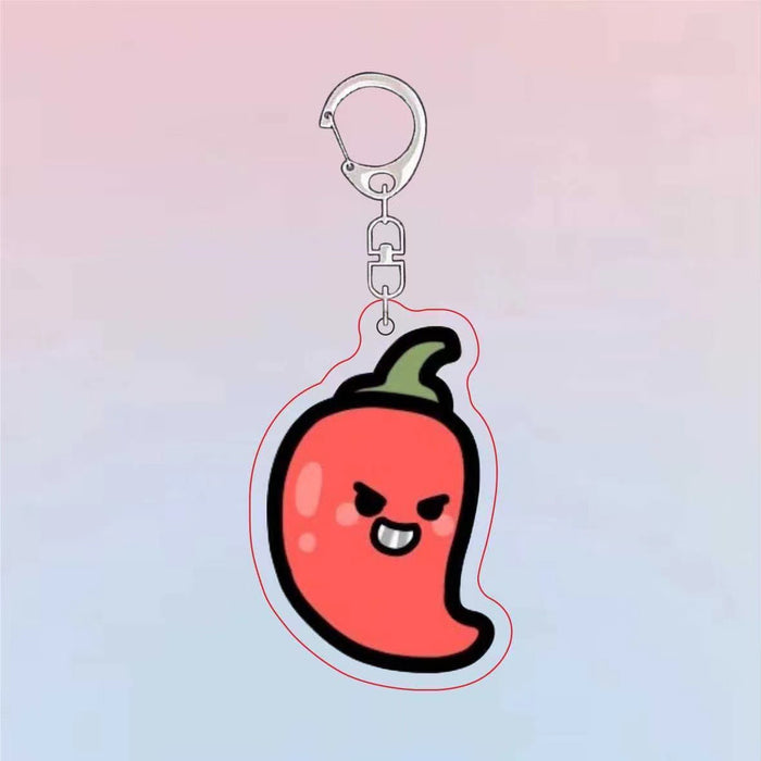 Wholesale Keychain Cartoon Merchandise Cute Acrylic Pendant