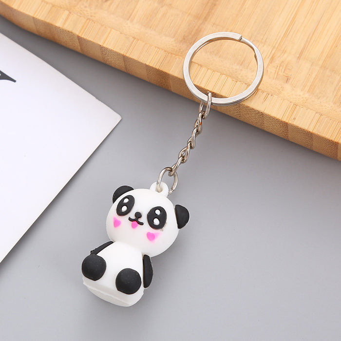 Wholesale cartoon keychains creative small gifts practical prizes creative pendant