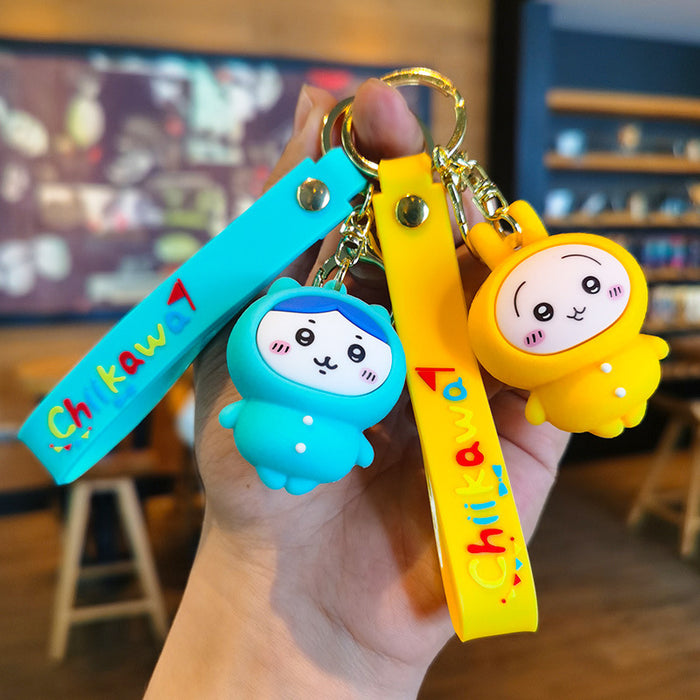 Wholesale Cartoon Doll Silicone Keychain JDC-KC-Tingm125