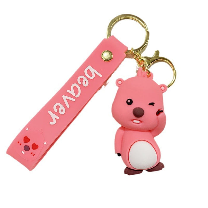 Wholesale PVC cartoon doll Keychain JDC-KC-WuYi097