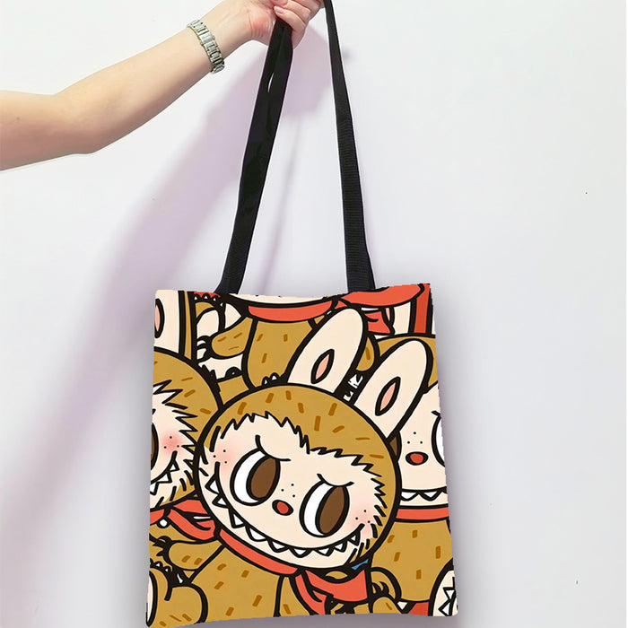 Wholesale Shopping Bag Cute Storage Bag Polyester Satchel Large Capacity  Bag