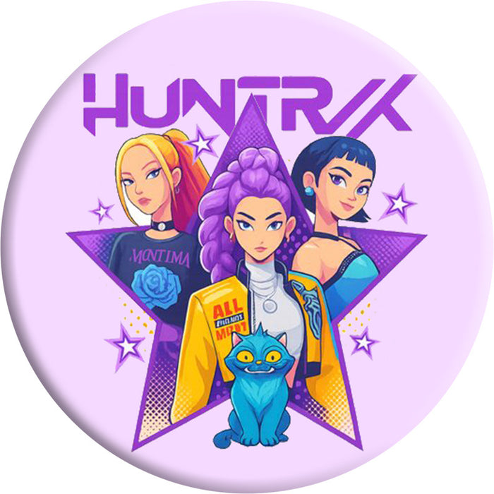 Wholesale Kpop Cartoon Tinplate Badge Mirror Keychain Pendant Peripheral