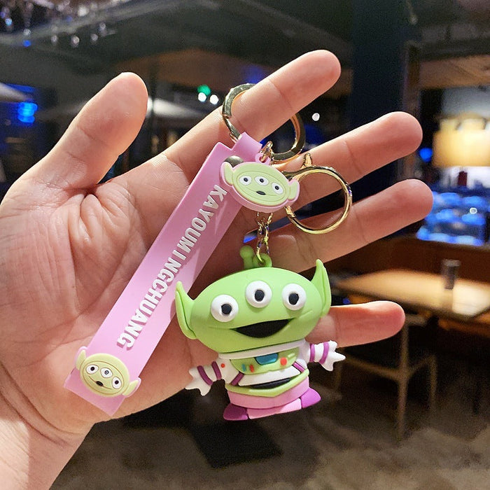 Wholesale PVC cute cartoon key chain (F) JDC-KC-JuJi028