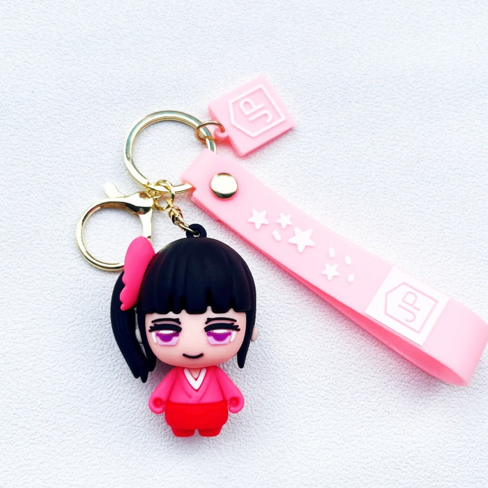 Wholesale PVC Cartoon Doll Keychain JDC-KC-ChuC047