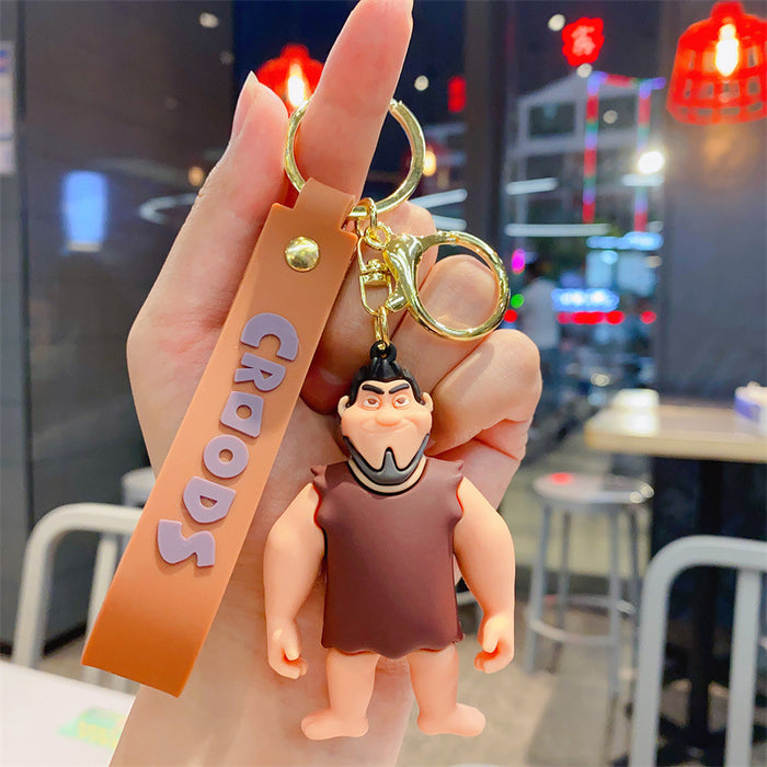 Wholesale Pvc Cartoon Doll Keychain JDC-KC-KeL001