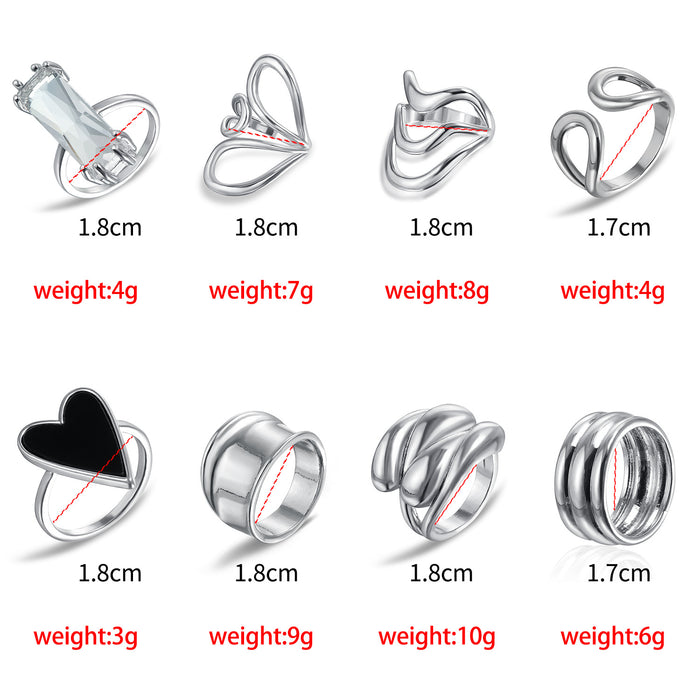 Wholesale Fashionable open adjustable ring