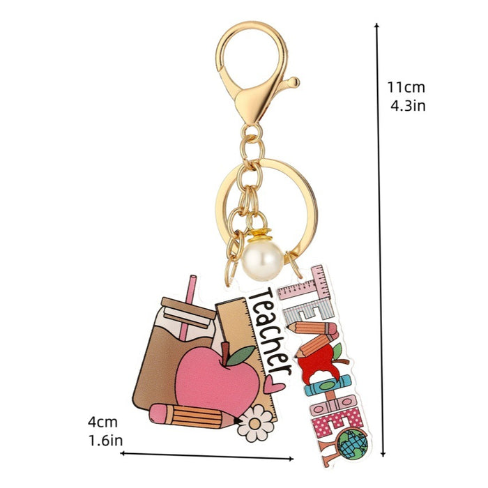 Wholesale Acrylic Heart-Shaped Pen Holder &  Pencil Keychain