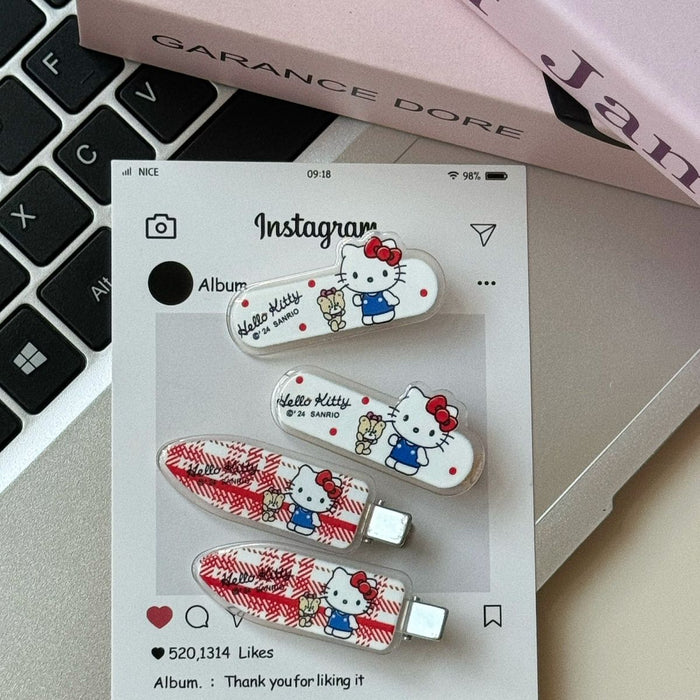 Wholesale Acrylic accessories cute DIY duckbill clip side clip hair accessory headpiece