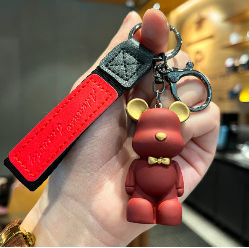 Wholesale Cartoon Doll Silicone Keychain JDC-KC-Tingm215