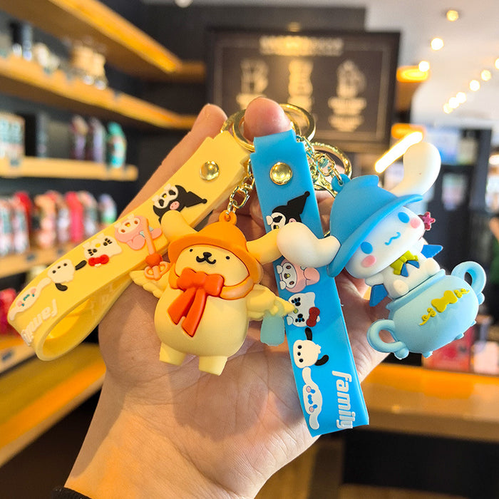 Wholesale Magic Cute Doll Pendant Schoolbag Keyring