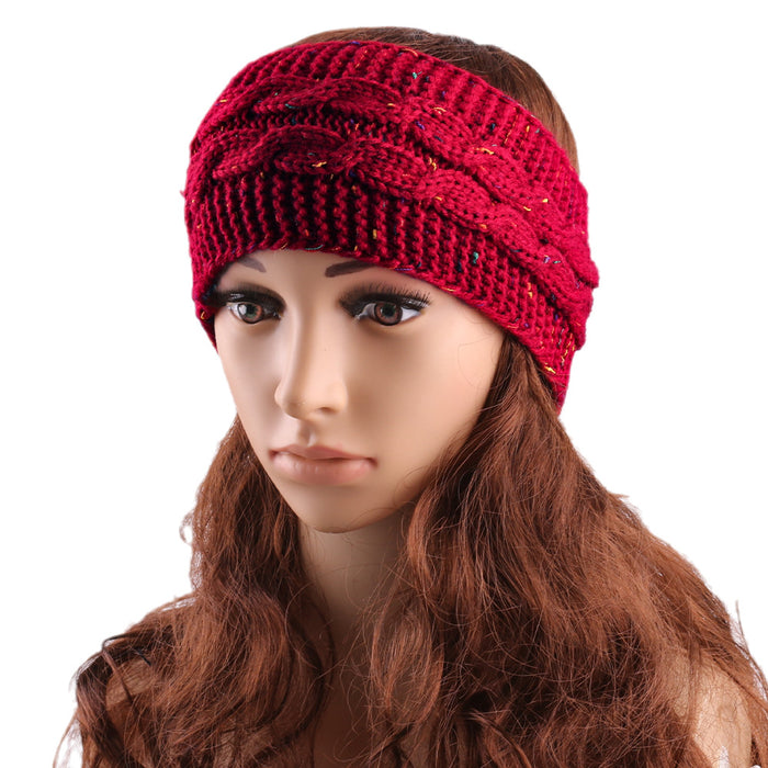 Wholesale autumn and winter wool knitted headband JDC-HD-XQ003