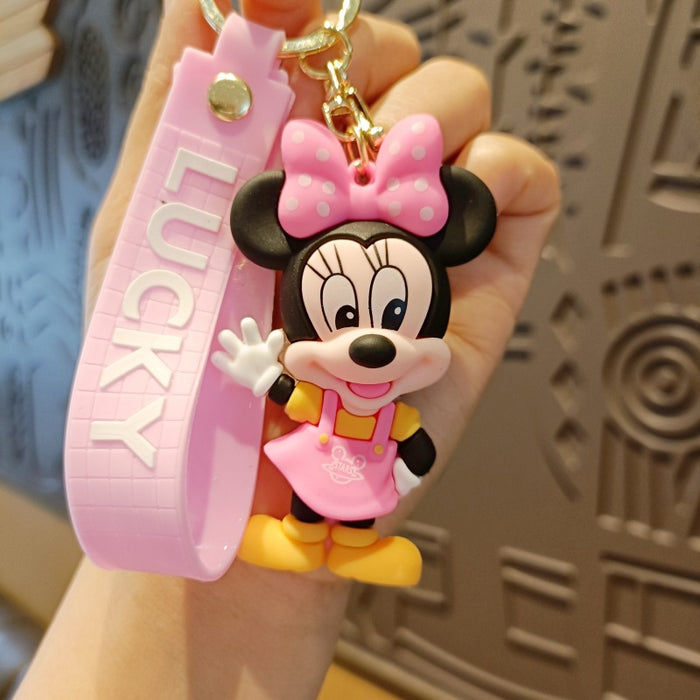 Wholesale Cartoon Doll Silicone Keychain JDC-KC-SuCheng001