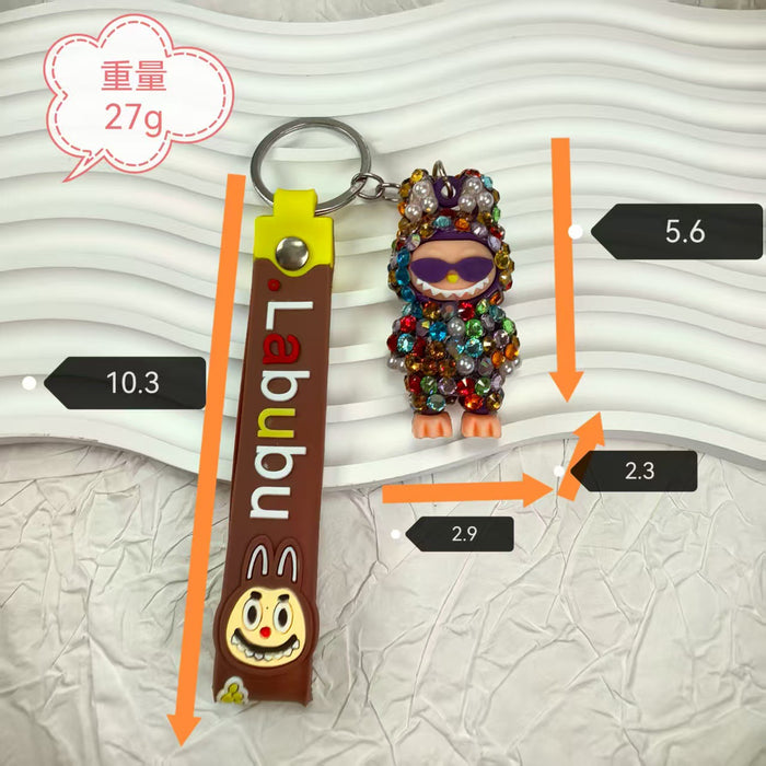 Wholesale 3D plush toys  backpack charms keychains