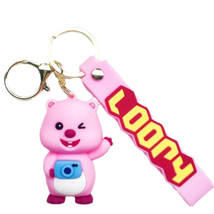 Wholesale PVC Cartoon Doll Keychain JDC-KC-WuYi281