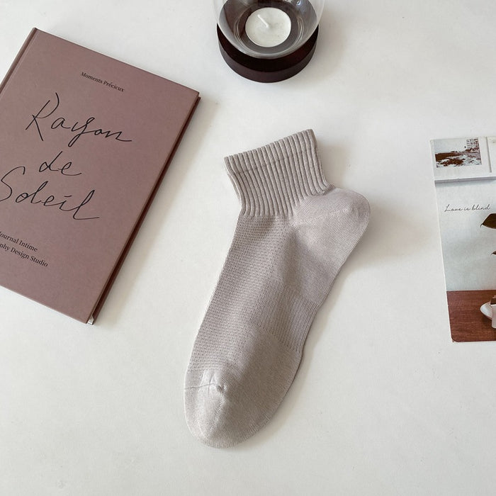 Wholesale New high elastic basic style versatile casual sports short socks fashionable sports