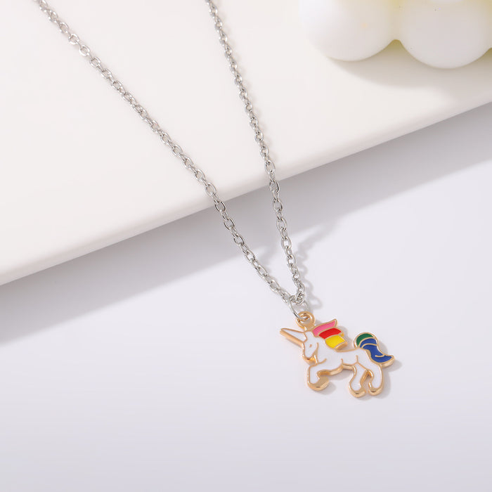 Wholesale Children Cartoon Alloy Necklace JDC-NE-Jiax002