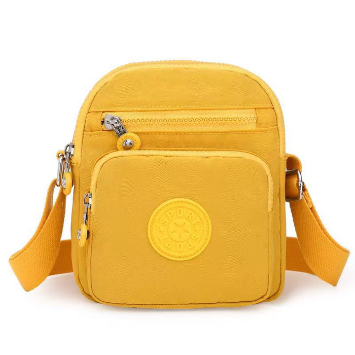 Wholesale Women' s canvas bag portable ladies messenger bag Oxford cloth casual shoulder bag vertical small bag