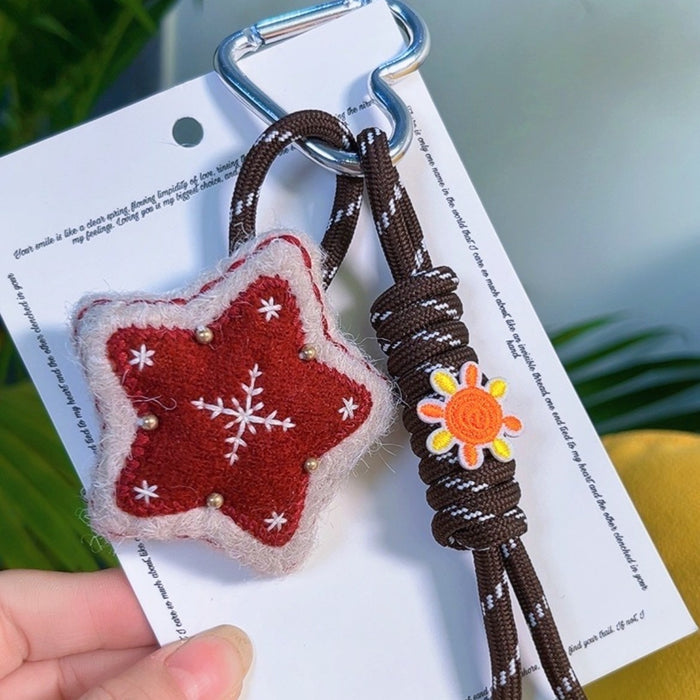 Wholesale Christmas Plush Keychain Bag Charm – Cute Santa and Tree Design Holiday Gift Accessory