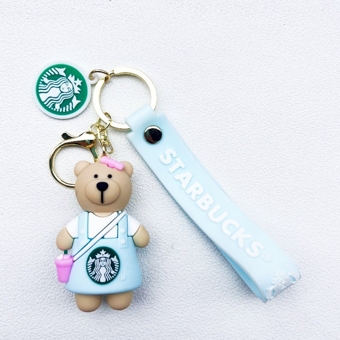 Wholesale PVC Cartoon Doll Keychain JDC-KC-WuYi157