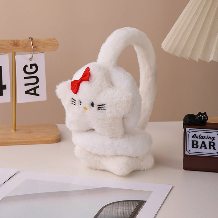 Wholesale  velvet warm ear protection cartoon fashion  earmuffs