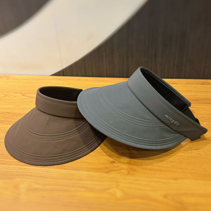 Wholesale New sunshade empty top hat, breathable sunshade and sun protection hat, outdoor cycling sports versatile sun hat