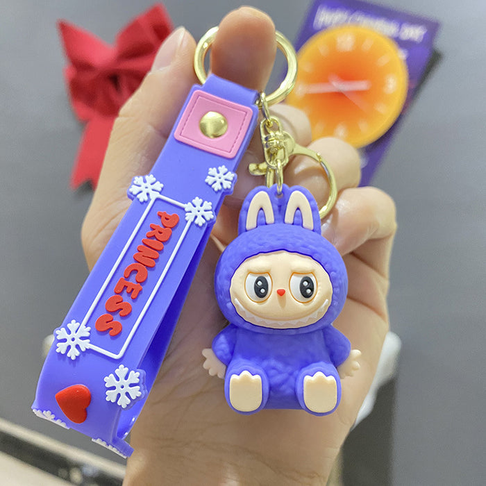 Wholesale Cute Cross-Dressing Sitting Posture Cute Series Keychain Car Backpack Doll Gift Keychain