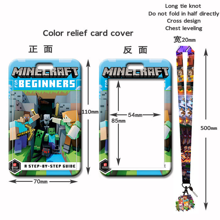 Wholesale Card Holder Long Cartoon Lanyard Keychain