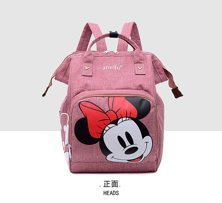 Wholesale Cartoon Backpack Printing Multi-purpose Large Capacity Runaway Bag Mommy Backpack JDC-BP-Yibao006