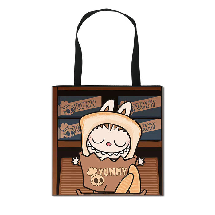 Wholesale Shopping Bag Cute Storage Bag Polyester Satchel Large Capacity  Bag