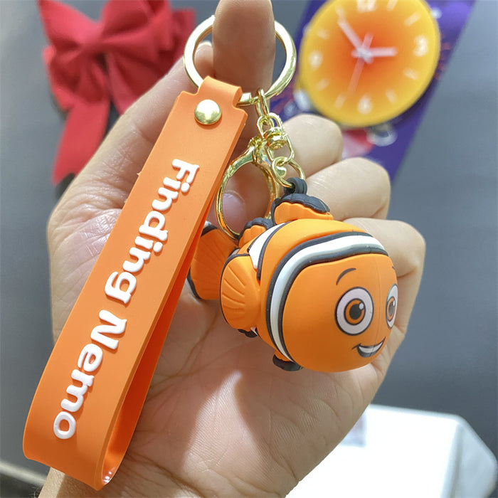 Wholesale PVC Cartoon Doll Keychain JDC-KC-WuYi263