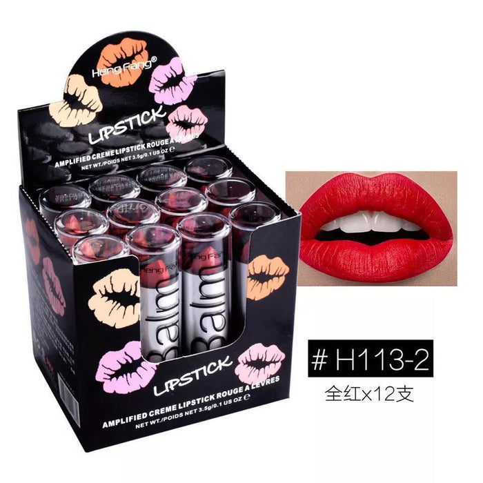 Wholesale Lipstick lipstick Moisturizing and moisturizing 12 colors