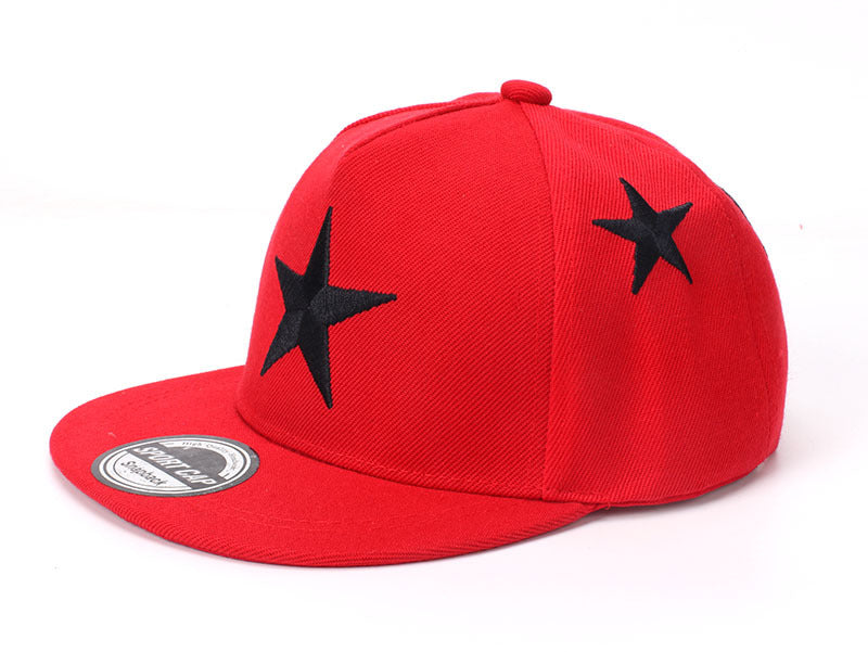 Wholesale Chic Red Kids Baseball Cap Wide Brim Adjustable Sun Hat For Outdoor Resale