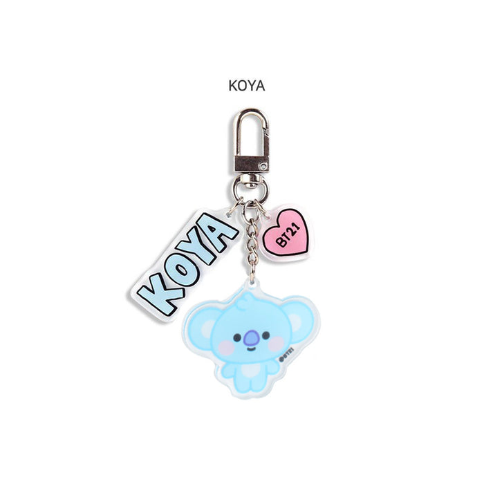 Wholesale Acrylic cute cartoon couple keychains