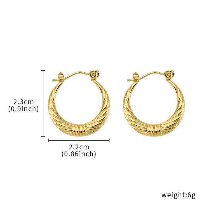 Wholesale irregular geometric ear buckle