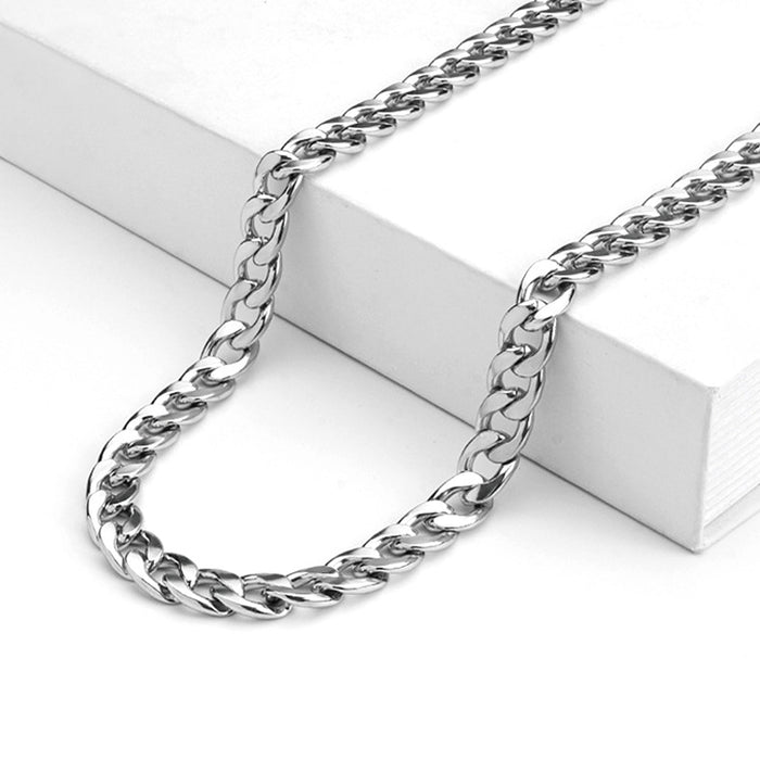 Wholesale Titanium steel Cuban chain necklace accessories Stainless steel necklace Clavicle chain