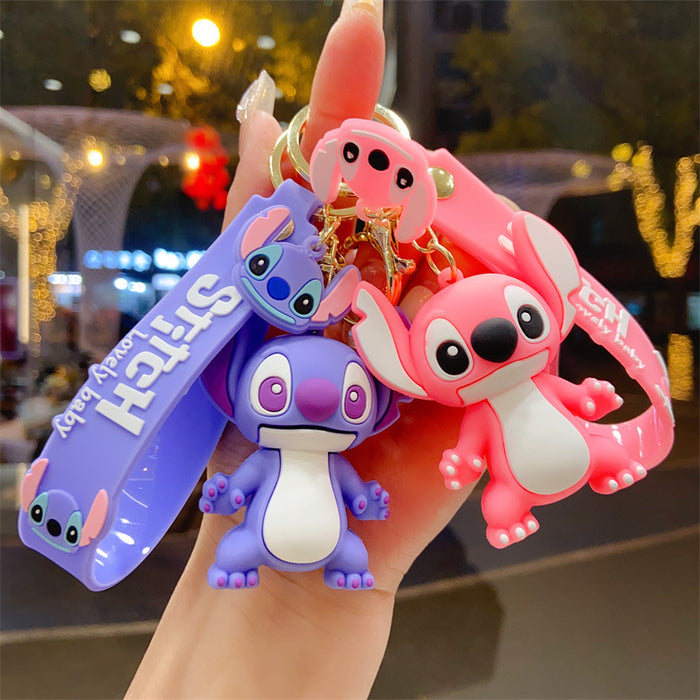 Wholesale Creative Cartoon PVC Doll Keychains JDC-KC-YueW003