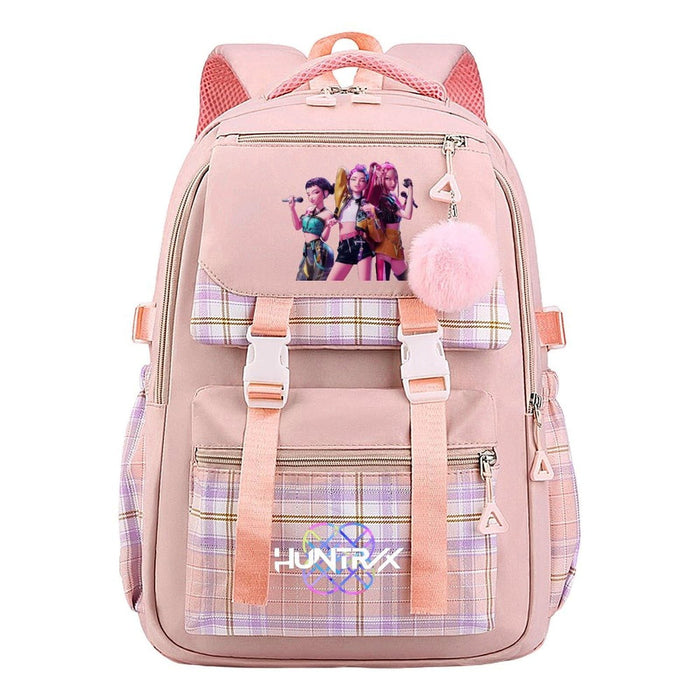 Wholesale  Kpop Printed School Bag Junior High School Large Capacity Backpack