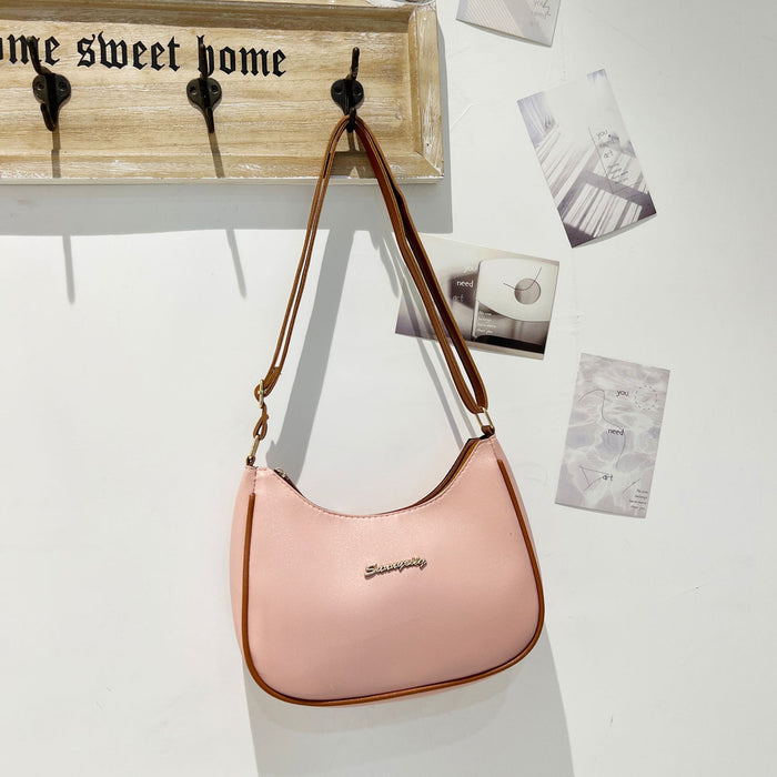 Wholesale Color Matching Armpit Bag Women's High-end Crossbody Bag Women's Shoulder Bag JDC-SD-SC004