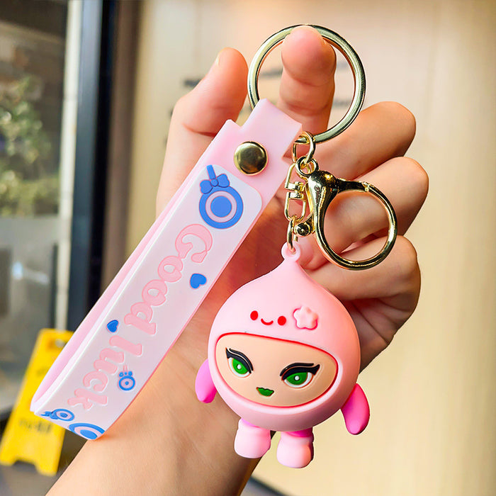 Wholesale PVC Cartoon Doll Keychain JDC-KC-ShiM004