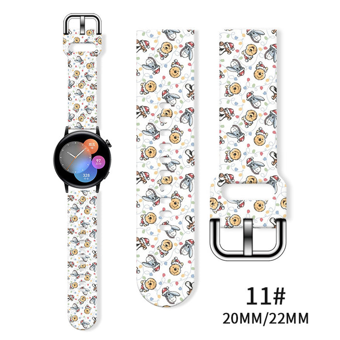 Wholesale Tpu Printed Watch Strap JDC-WD-NuoQi030