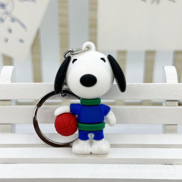 Wholesale Cartoon PVC Doll Keychains (F) JDC-KC-JiaA002