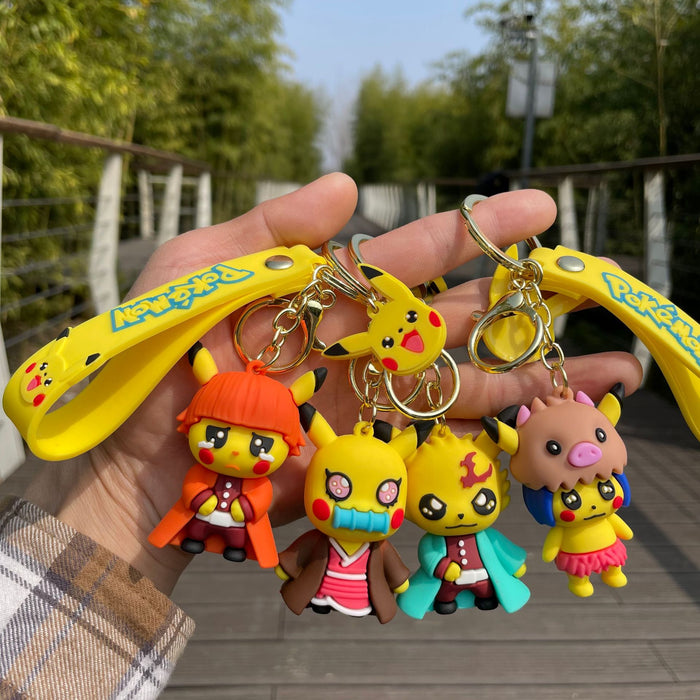 Wholesale Cartoon PVC Keychain Bag Pendant Doll Pendant Keychain