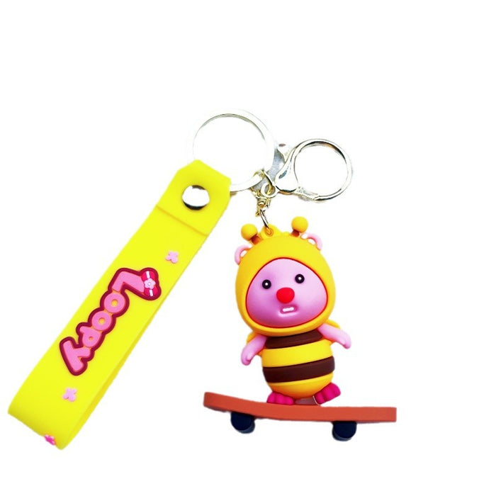 Wholesale Cartoon Doll PVC Keychain JDC-KC-ChuC018