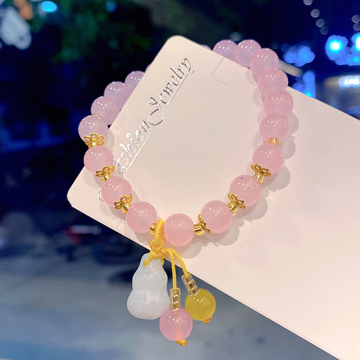 Wholesale Wholesale boxed glass bracelets with gourd bracelets